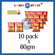 ( BUNDLE ) Bika Snack ** LARGE ** 60gmX10packs