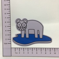 B23 White Bear Sticker