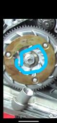 Vespa 偉士牌2v-LX150  2v-S150 傳動 滑牙（螺絲墊片+齒牙墊片）曲軸 起動盤 普利盤 螺母