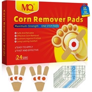 MQ Corn Pads for Feet, 24-Pack Corn Removers for Toes & Feet Extra Strength, 0.4" Diameter Large Siz