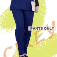NEW PANTS ONLY scrub suit Size 3XL pinggang 44 inch warna royal blue