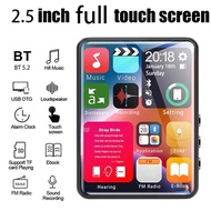 2.5-inches Full Touch Screen Bluetooth MP3 Player  build-in 4G memory and support 128G TF extend & H