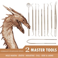 Master 02 Tools for Sculpting Statues, Game Characters, Movies, Dolls