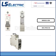 LS  "C CURVE" MINIATURE CIRCUIT BREAKERS MCB, 1P ~ 6KA ~ (6A - 63A) , (BKNC61)