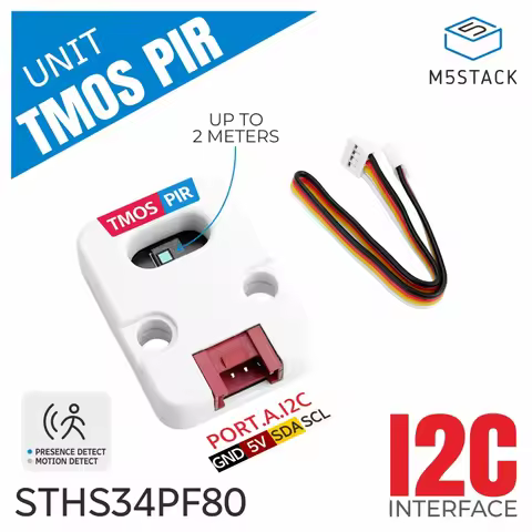 M5Stack Official TMOS PIR Unit STHS34PF80