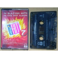 kaset MEGA HIT 7 14 blazing hit in one hot album