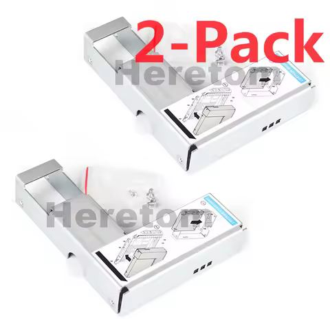 2PCS 9W8C4 3.5" to 2.5" HDD Adapter For Dell R710 R720 R730 T710 R320 T320 SAS SATA SSD Tray Caddy W