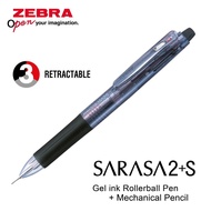 Zebra Sarasa 2+S Gel Ink Rollerball with Mechanical SJ2