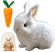 Bunny -Interactive Easter Bunny Toy 2025 New My Realistic Bunny Toy Easter Basket Filler Animal Life