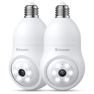 GALAYOU 360 Light Bulb Security Camera - Light Socket Wireless Camera for Home Security Recording In