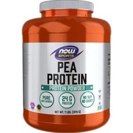 【現貨】NOW Sports Pea Protein - Unflavored 無味碗豆蛋白粉 【7磅裝】蛋白質乳清能量Gym增肌營養健身代餐