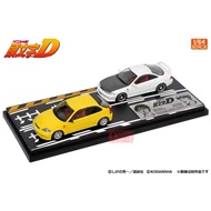 Modeler’s Initial D 1/64 Honda Civic Type-R EK9 + Honda Integra Type- R DC2