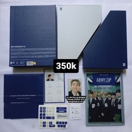 Bts ARMY MEMBERSHIP KIT ARMYKIT 8TH UNSEALED BTS PC PHOTOCARD OFFICIAL ARMY ZIP