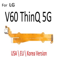 USB Charging Port Dock Plug Connector Charger Board Microphone Flex Cable For LG V30 V30S Plus V35 V