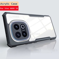 Suitable For Vivo IQOO 13 Pro IQOO13 IQOO13Pro 5G 2024 NTransparent TPU Bumper Acrylic Phone Case Ar