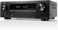 Denon AVR-x580bt, 5.2ch, 5 HDMI inputs, 140w, Dolby and DTX HD 8K Av Receiver (Black)