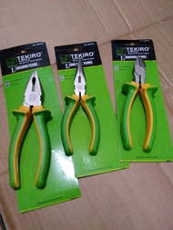Tang Set Tekiro 3pcs Paket Tang Kombinasi Tang Lancip Tang Potong Tekiro