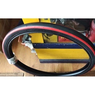 FKR Tyre 20x1.35 Bicycle Fixie Red Line