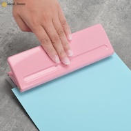 6-Hole Metal Punch for A4/A5/A6 Paper with Ruler   Non-Slip Base - 6-Ring Binder Function