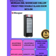 MORGAN 250L Showcase Chiller   Frost Free Double Glass Door MCS-298