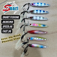 SMART FISHING AKAKUMA SPEED JIG / FAST JIG SMARTFISHING AKAKUMA FISHING JIG UV LUMI