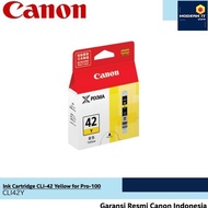 READY ~ CANON INK CARTRIDGE CLI-42 YELLOW FOR PRO-100
