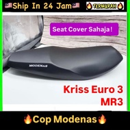 MR3 SEAT COVER (COP Modenas) KRISS MR3 KRISS110 EURO 3 SEAT COVER KAIN SARUNG CUSHION KUSYEN SEAT NE