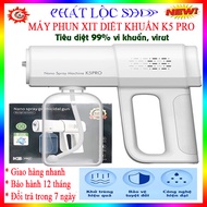 Máy khử khuẩn nano loại tốt Máy phun sương k5 pro Máy phun khử khuẩn covid Súng phun khử khuẩn K5 Pr