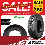 (Clearance 2022) Rapid Ecolander AT 17" 265 65 17 R17  4X4 4WD Tyre (1 Tire)