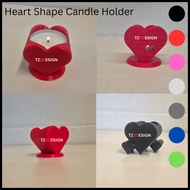 TZ3DESIGN Heart Shape Candle Holder [High Quality] D0030