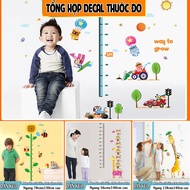 Giraffe ruler decorative Decal model 01