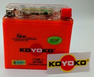 KOYOKO BATTERY YT6B-3 12V6AH/10HR