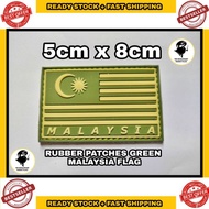 MALAYSIA FLAG VELCRO FOR TRAVEL BAG WORKING BAG EDC CAP HAT PATCH WITH VELCRO