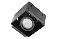 MR16 無邊框 盒燈 單燈 崁燈 方形  無光源 可調角度 美術燈 投射燈 投光燈