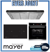 [Bulky] Mayer MMSI900HS [90cm] Semi-Integrated Slimline Cooker Hood + MM75IDHB [75cm] 2 Zone Hybrid Induction + MMDO10C [60cm] Catalytic Built-in Oven Bundle Deal!!