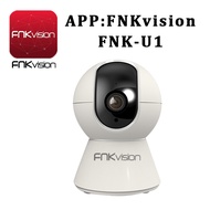 FNKvision  2.4G  กล้องวงจรปิด สัญญาณเตือนการติดตามมือถือ WiFI Full HD 5MP กล้องวงจร IP Camera กล้องวงจรปิดไร้สาย หมุนได้ 355 องศา พูดโต้ตอบได้ มีAIสัญญาณเตือนภัย