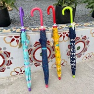 新款開學季日本個性恐龍美人魚童傘女幼稚園兒童手排不夾雨傘