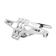 Universal Adjustable Motorcycle Rear Fender LED License Plate Holder for Yamaha BWS Sniper 155