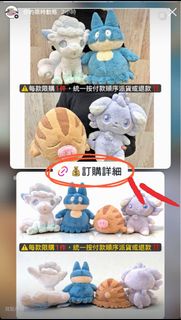 ✅訂購『1月15日発売』🇯🇵Pokemon Center 毛茸茸大公仔 小卡比獸 冰六尾 阿羅拉 小山豬 妙貓 謎擬Q 月伊貝 太陽伊貝 洗翠地區 索羅亞 毛球 樹枕尾熊 寵物小精靈 寶可夢