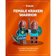 {SimBrick SGSeller} Lego Idea234 Kraken Warrior Female 21358 Minifigure Vending Machine