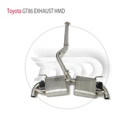 HMD Stainless Steel Exhaust System Performance Catback For Toyota 86 GT86 GR86 2.0L 2013  Car Muffle