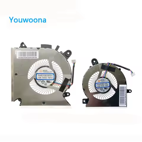 New Original LAPTOP CPU GPU Cooling Fan For MSI GF63 MS-16R1/MS-16R3/MS-16R5 GF65 WF65