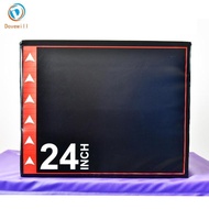 Dovewill Plyometric Step Box Compact Agility Training Jumping Box Soft Padding Fitness Equipment for