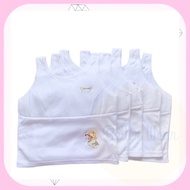 Alyssa 115 Tank Top Children's Bra There Is A Bubble Wrap. White Free Size Bust 26-30 Inches