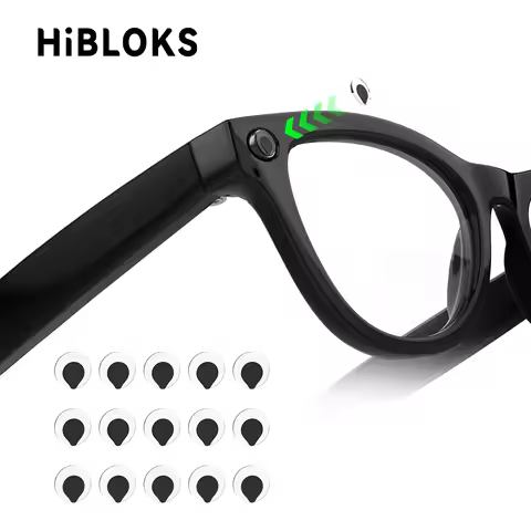 HIBLOKS LED Light Blocking Stickers For Ray-Ban Meta Wayfarer/Skyler/Headliner(Gen 2)/Oakley Meta HS