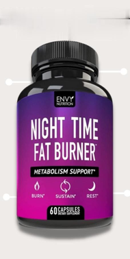 Envy Nutrition Night Time Fat Burner , Carb Blocker , Metabolism Booster , 60 Capsules