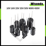 Aluminum Electrolytic Capacitor 6.3V 10V 16V 25V 35V 50V 100V 400V 10UF 100UF 220UF 330UF 470UF 680U
