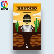 Helvetiq Bandido Cooperative Card Game, A cooperative card game for 1 to 4 players