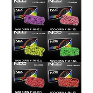 COLOUR NOO NOOLAMLUKKA 415 CHAIN RANTAI SPROCKET 132L COLOUR CHAIN WARNA RANTAI MOTOR RANTAI WARNA 4