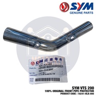 SYM VTS200 VTS 200 100% ORIGINAL MUFFLER FRONT COVER EKZOS DEPAN EXHAUST GUARD PELINDUNG PAIP EKZOS 